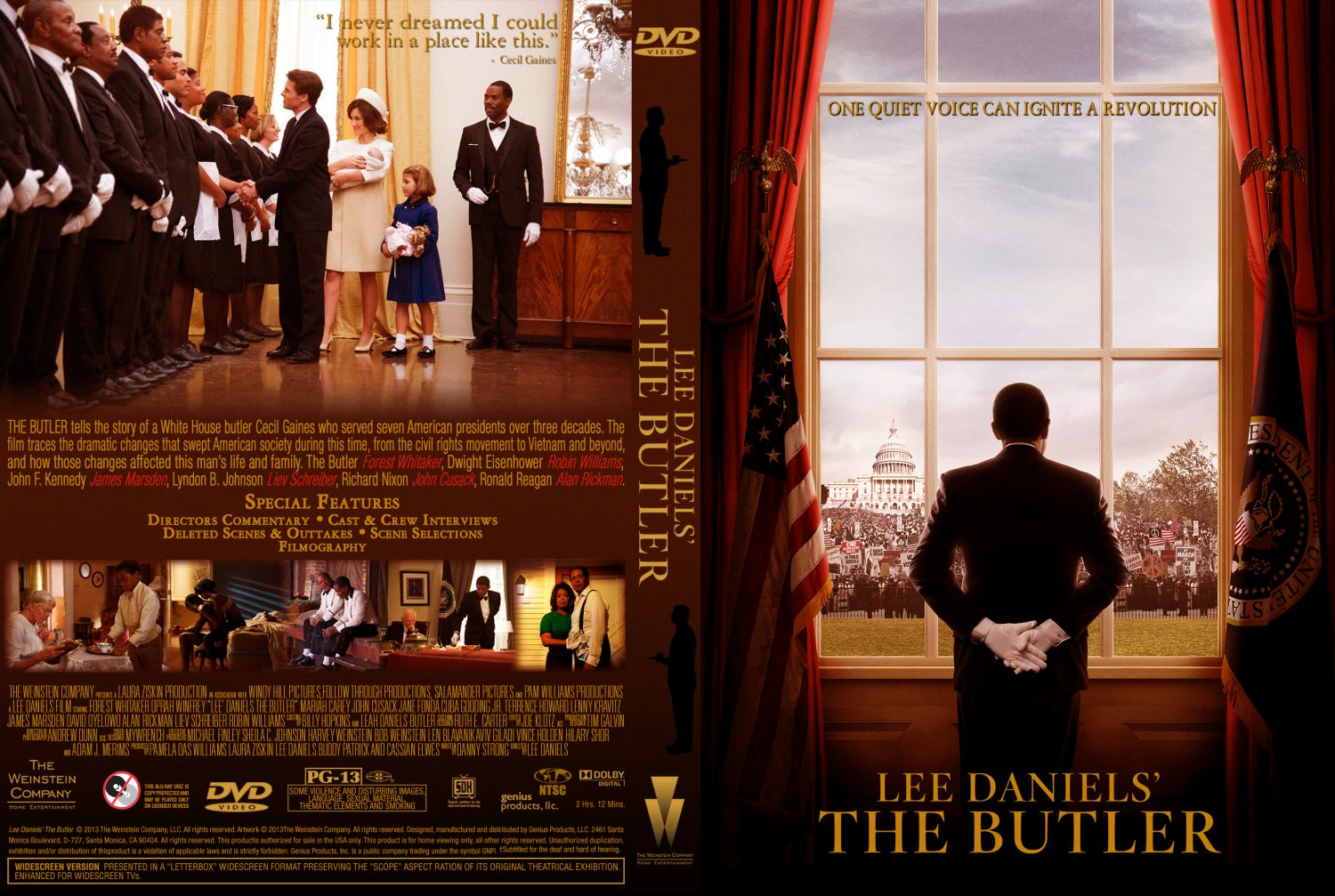 The Bulter - Movie DVD Custom Covers - The Butler DVD :: DVD Covers