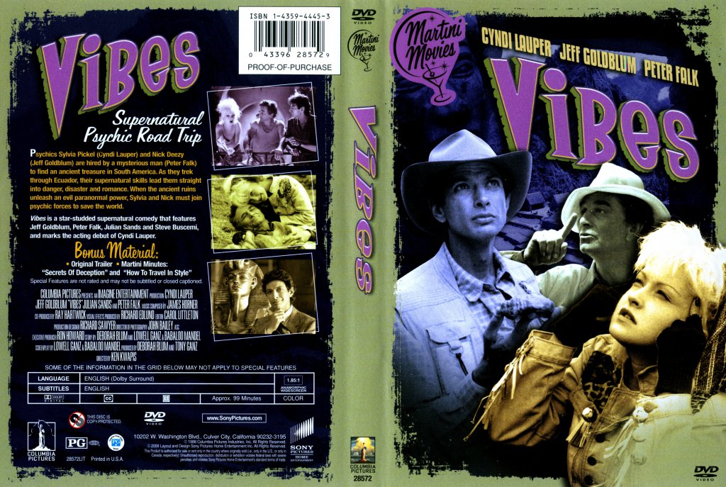 Vibes Movie DVD Scanned Covers Vibes DVD Covers