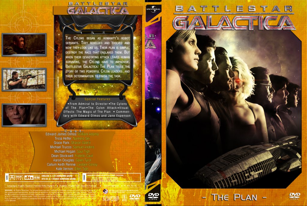 Battlestar Galactica 5 Complete Cover Set