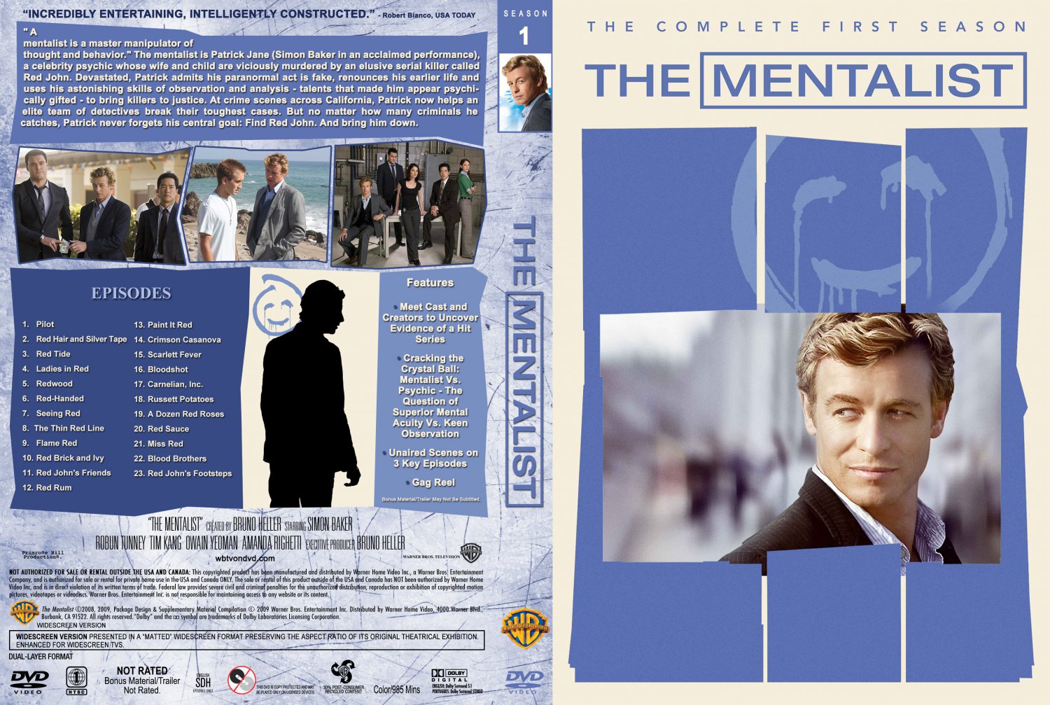 Менталист книга. The Mentalist DVD. Лист / the Mentalist [s01-07] (2008-2.