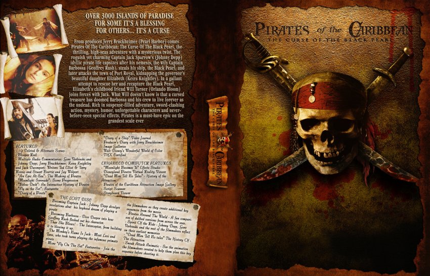 Pirates of the Caribbean - 3 Disc