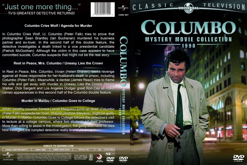 Columbo Mystery Movie Collection 1990