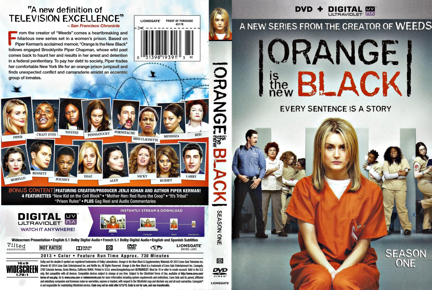 orange is the new black season 3 dvd