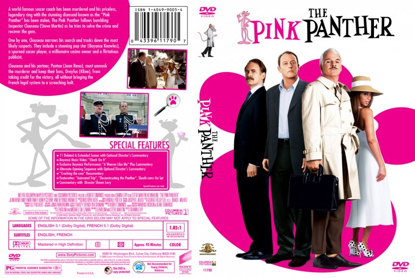 The Pink Panther (2006) R1 DVD Cover | vlr.eng.br