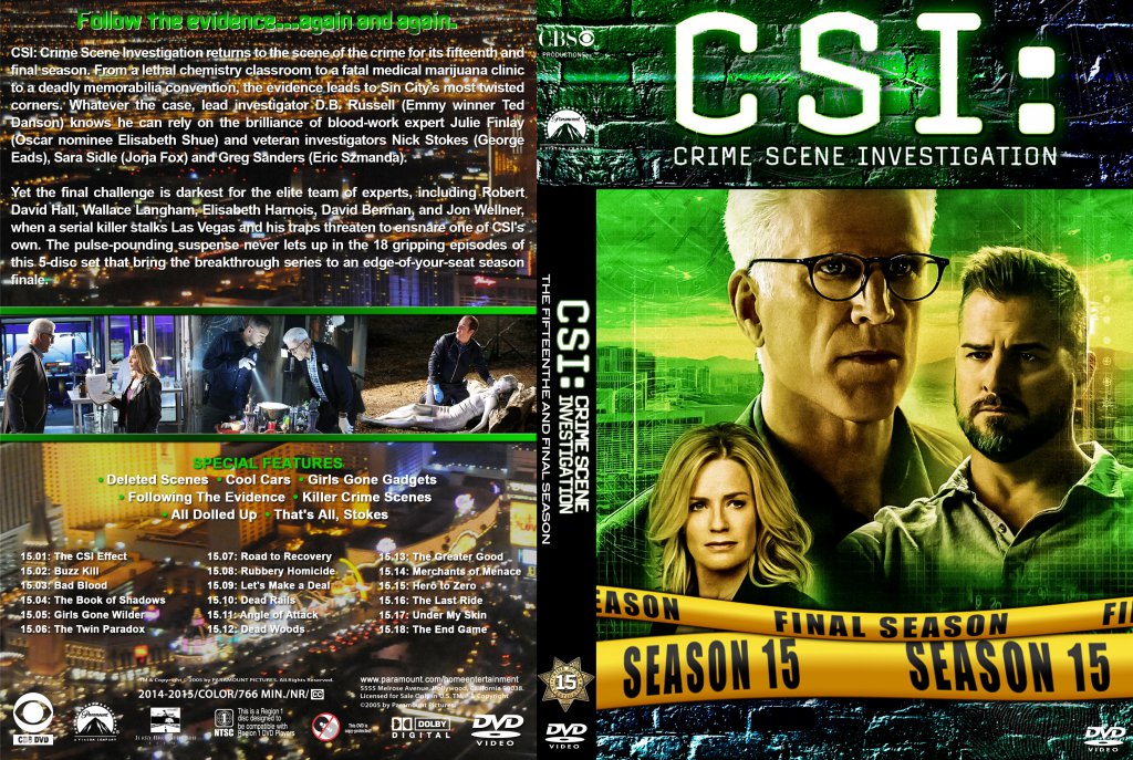 Csi место преступления 15 сезон описание серий