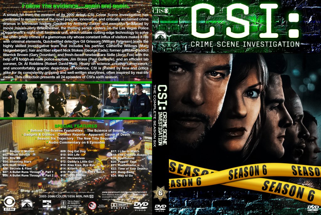 CSI: Crime Scene Investigation - Season 6