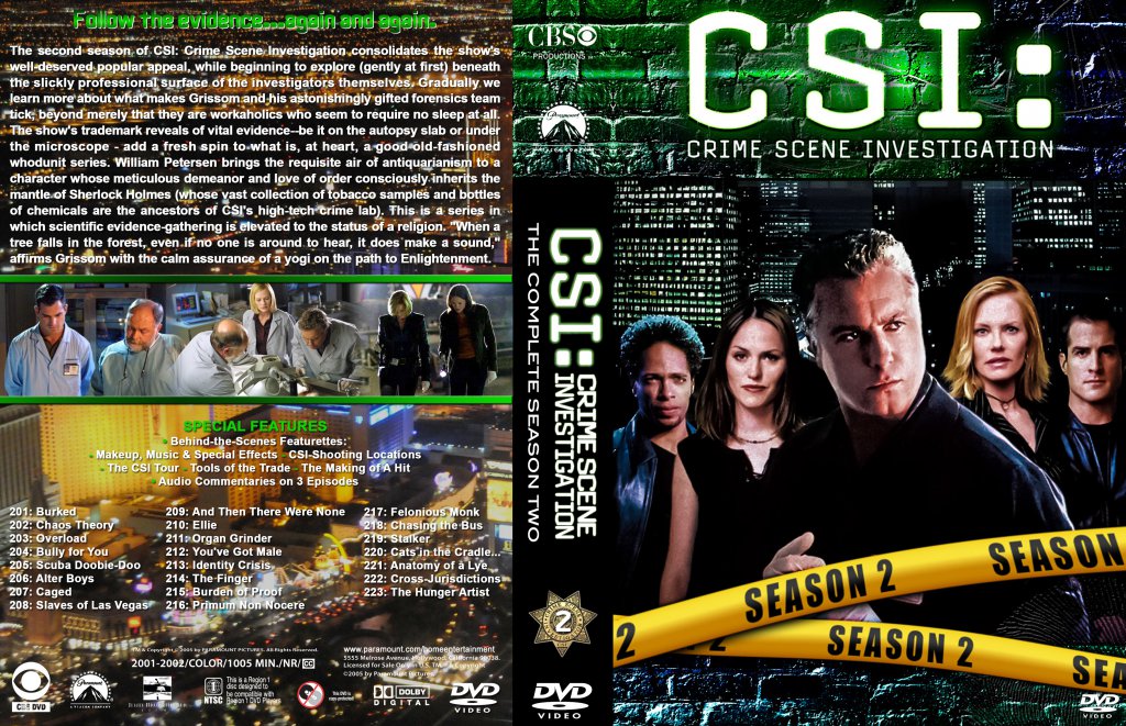 CSI: Crime Scene Investigation - Season 2