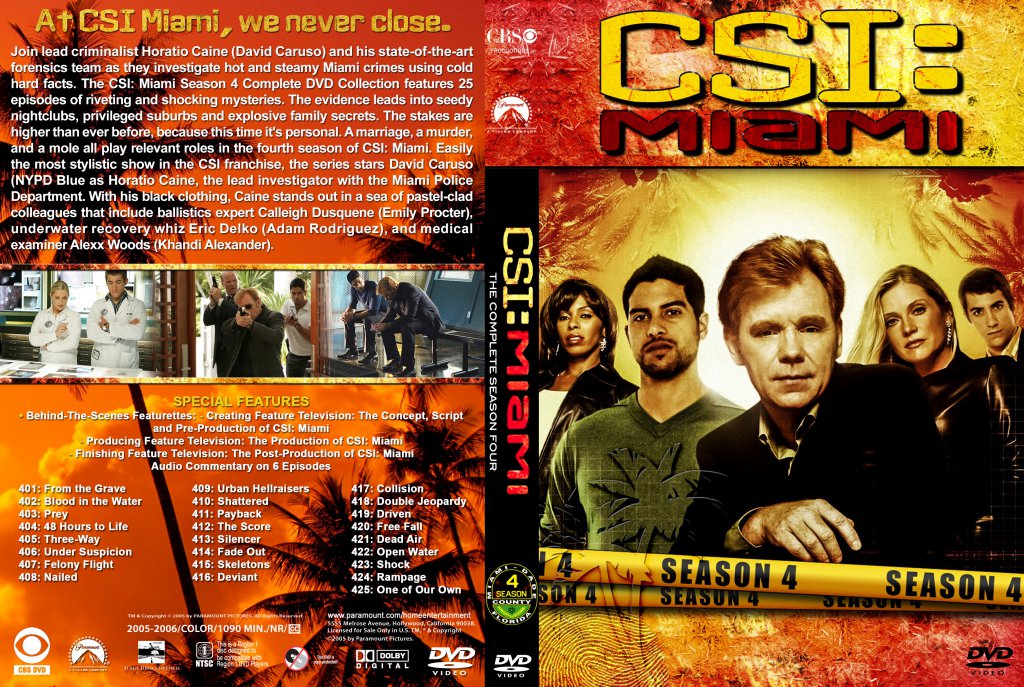 CSI: Miami - Season 4