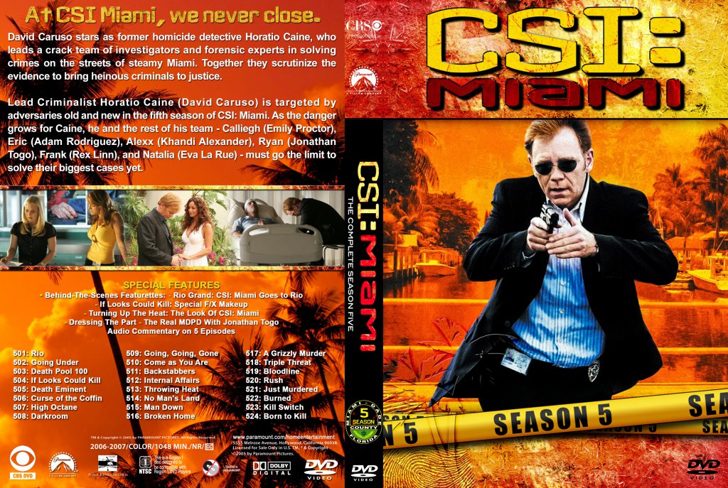 CSI: Miami - Season 5