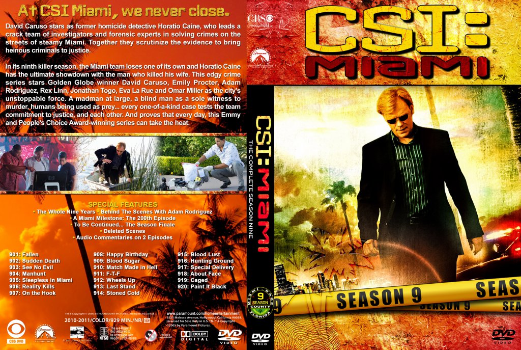 CSI: Miami - Season 9