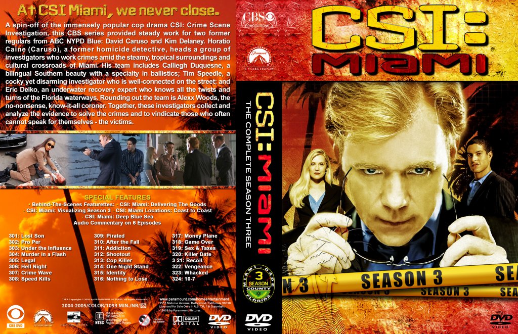 CSI: Miami - Season 3