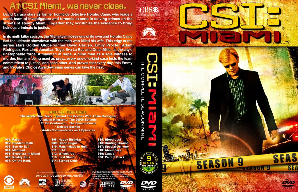 CSI: Miami - Season 9