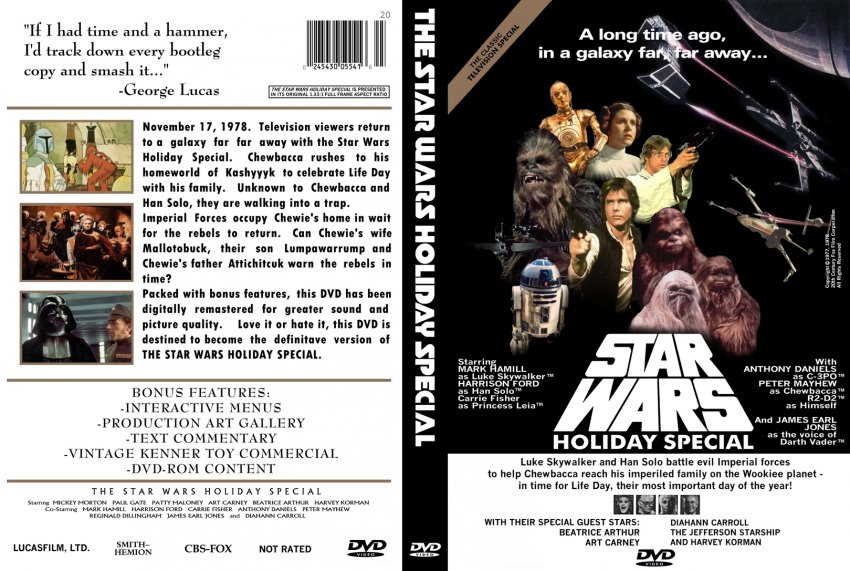 Star Wars Holiday Special - Movie DVD Custom Covers - 440HS DVD Cover 2 ...