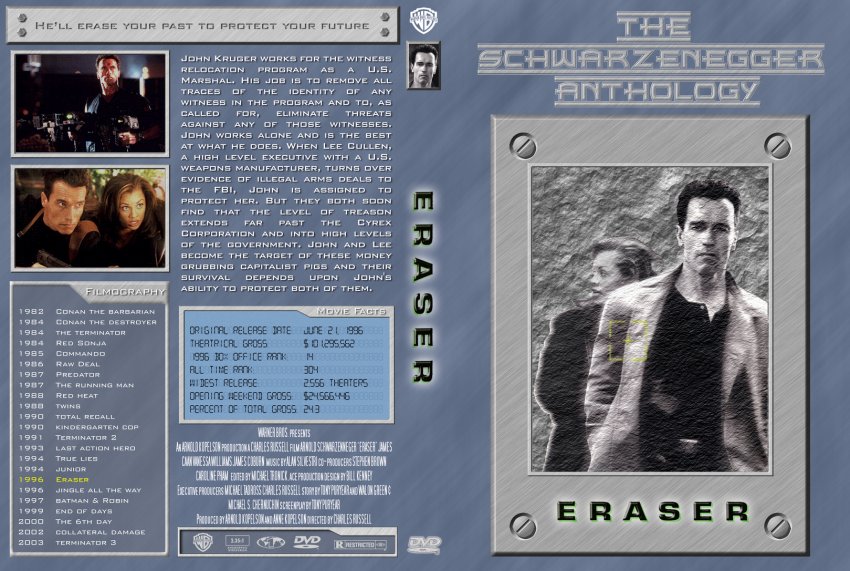 Eraser - Schwarzenegger Anthology
