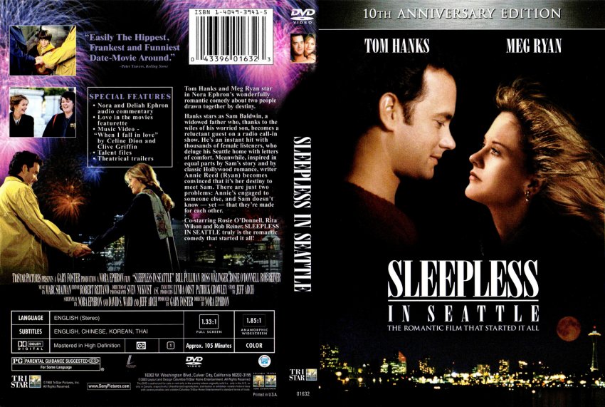 sleepless in seatle dvd