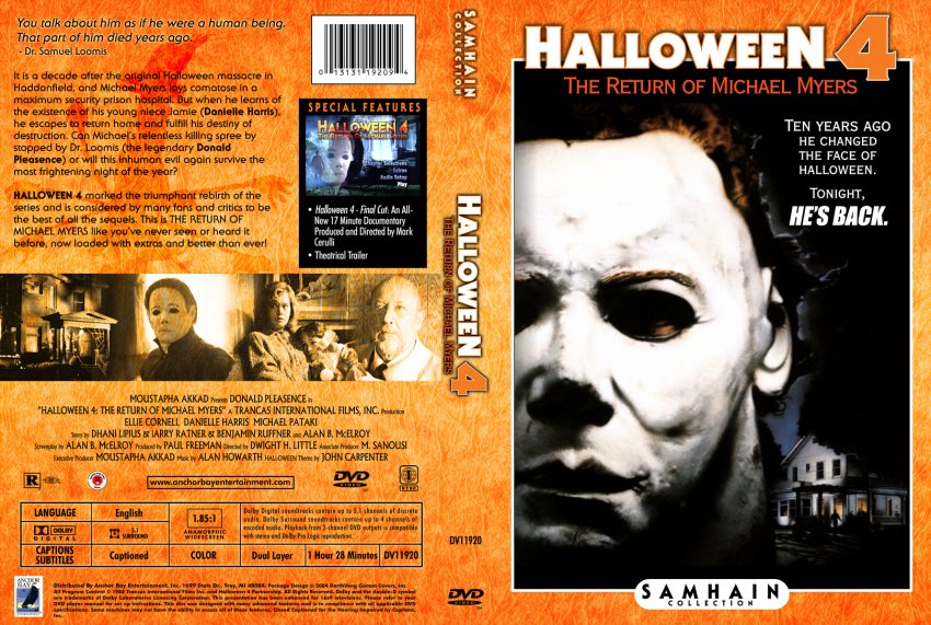 HalloweeN 4: The Return of Michael Myers - Samhain Collection