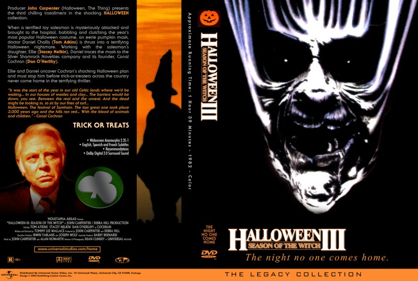 HalloweeN III: Season Of The Witch - The Legacy Collection - Movie DVD ...