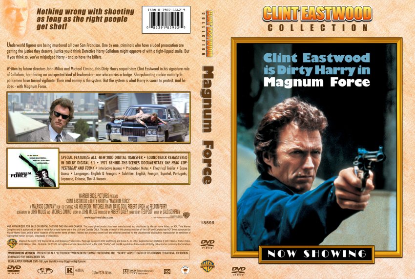 clint eastwood collection magnum force movie dvd custom covers - Magnum ...