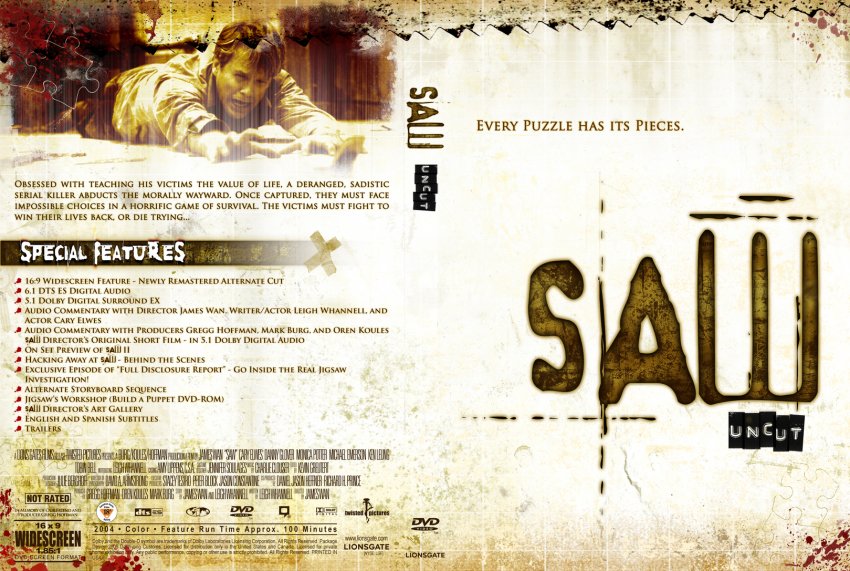 saw 2 dvd cover art
