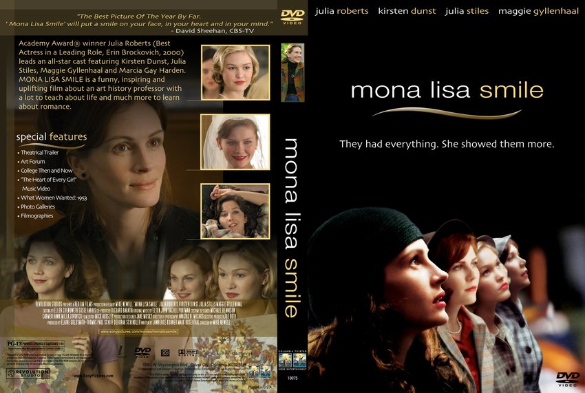 Mona Lisa Smile Movie Dvd Custom Covers 51mona Lisa Smile Cstm As Hires Dvd Covers