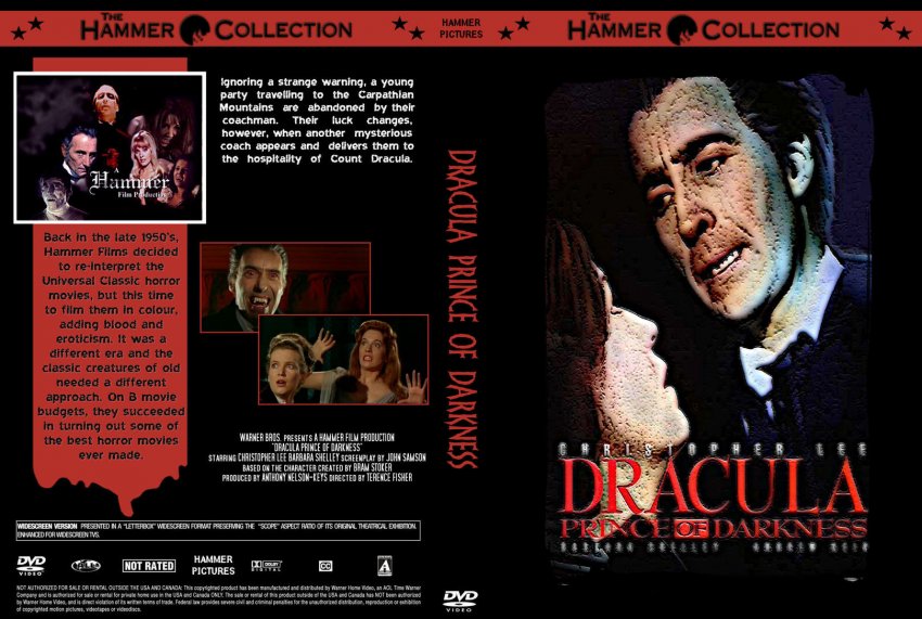 dracula prince of darkness - Movie DVD Custom Covers - 533dracula