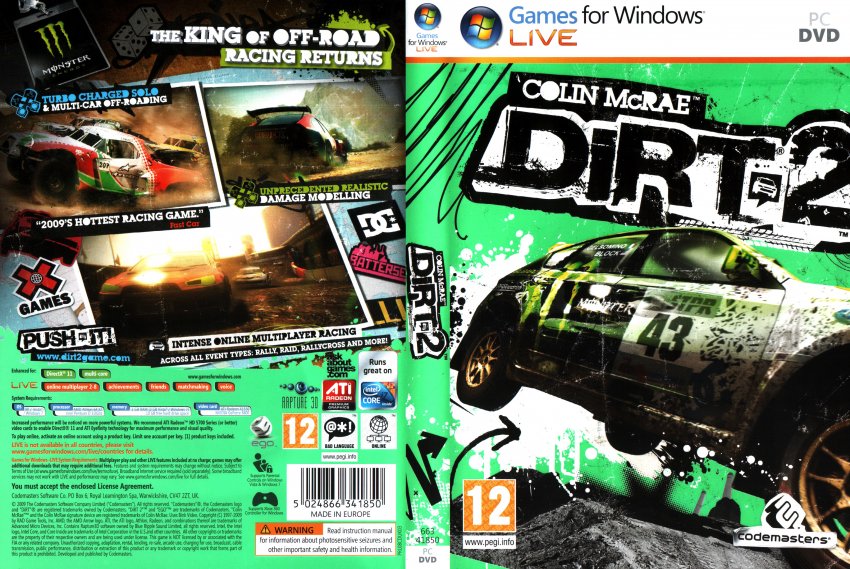 Colin McRae Dirt 2 2009 Scan