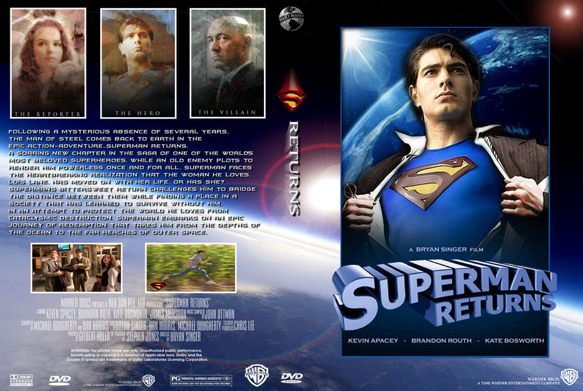 Superman Returns - Movie DVD Custom Covers - 5935Superman Returns r0 NA ...