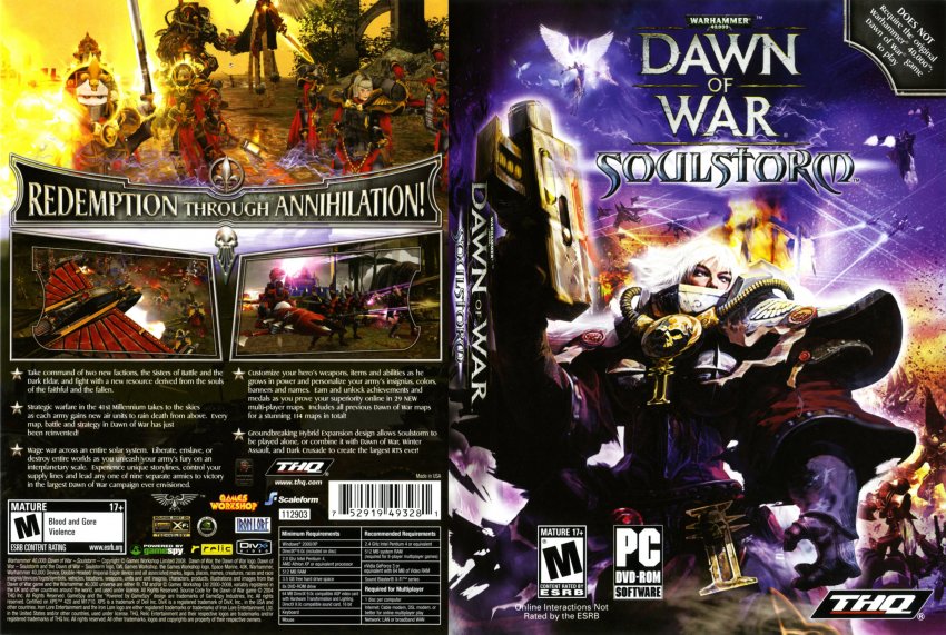 Warhammer 40,000 Dawn Of War Soul Storm