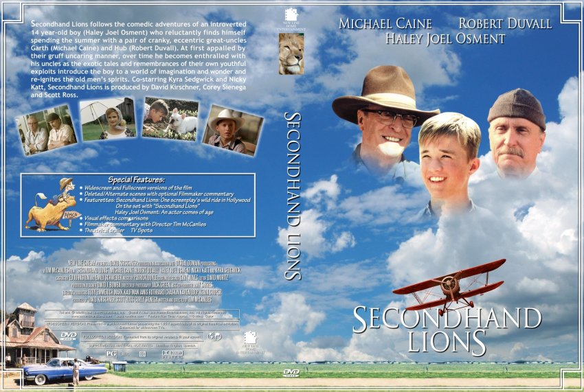 Подержанные львы отзывы. Secondhand Lions 2003. Second hand Lions.