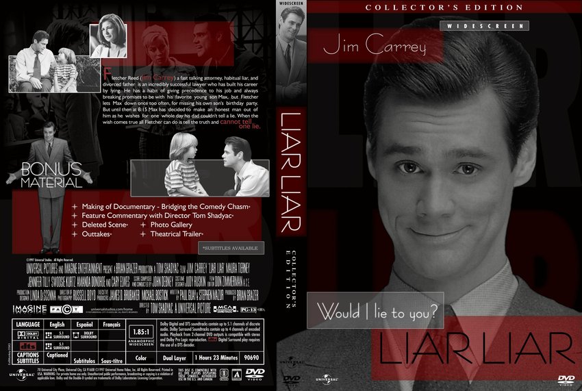 Liar Liar Movie Dvd Custom Covers 7751liar Liar Dvd Covers