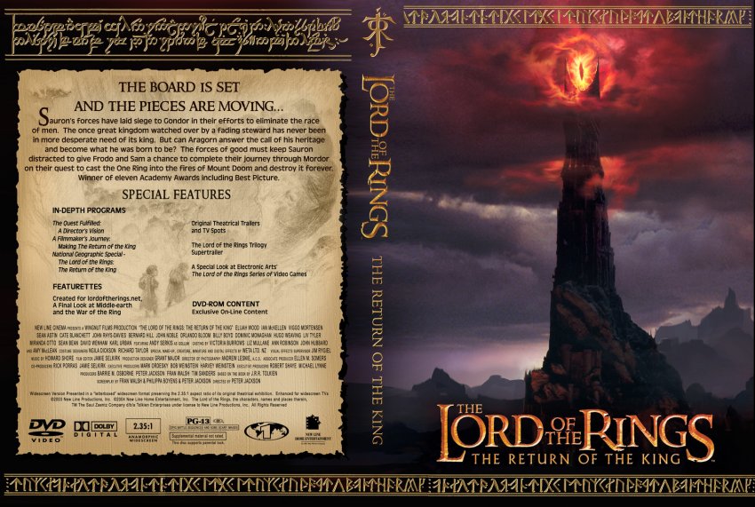 Lord of the Rings Return of the King