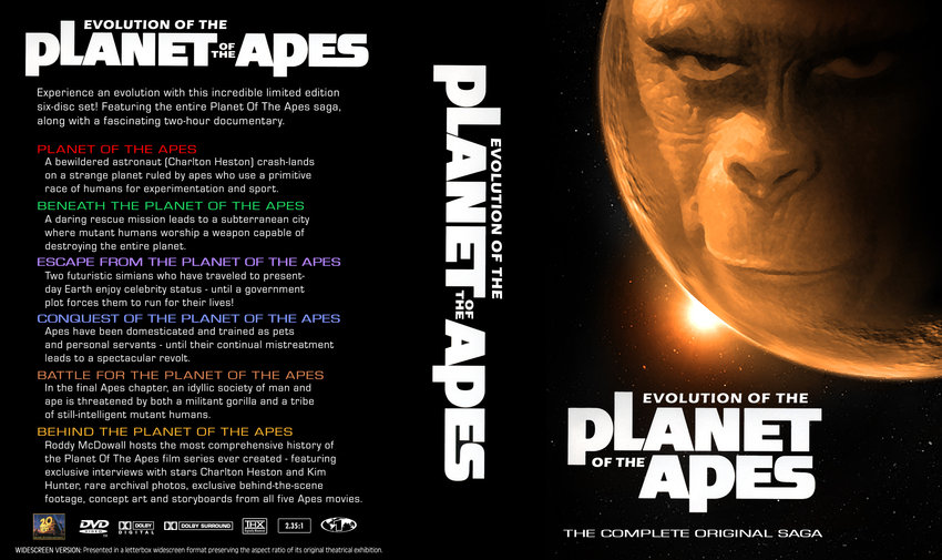 Planet Of The Apes Box Set