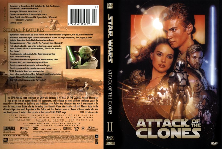 Star Wars - Attack Of The Clones