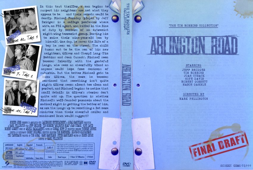 Arlington Road - The Tim Robbins Collection