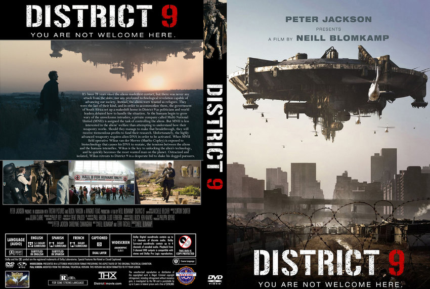 District 9 Movie Dvd Custom Covers District 9 09 Dvd Covers