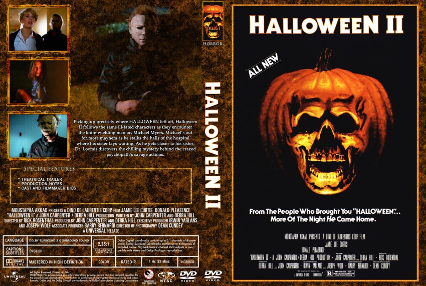halloween 2 1981 dvd cover