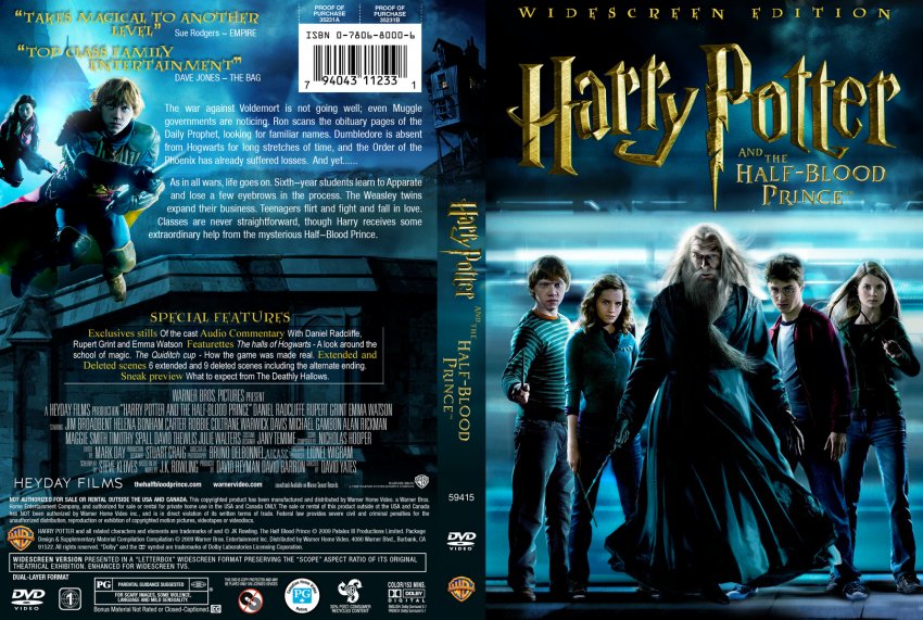 Harry Potter And The Half Blood Prince