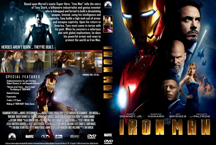 Iron Man - Movie DVD Custom Covers - Iron Man2 :: DVD Covers