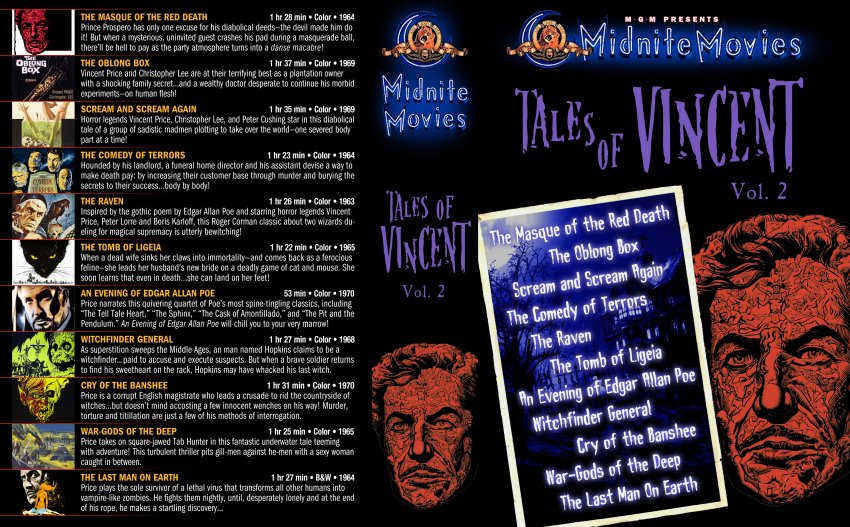 MGM Midnite Movies - Tales Of Vincent