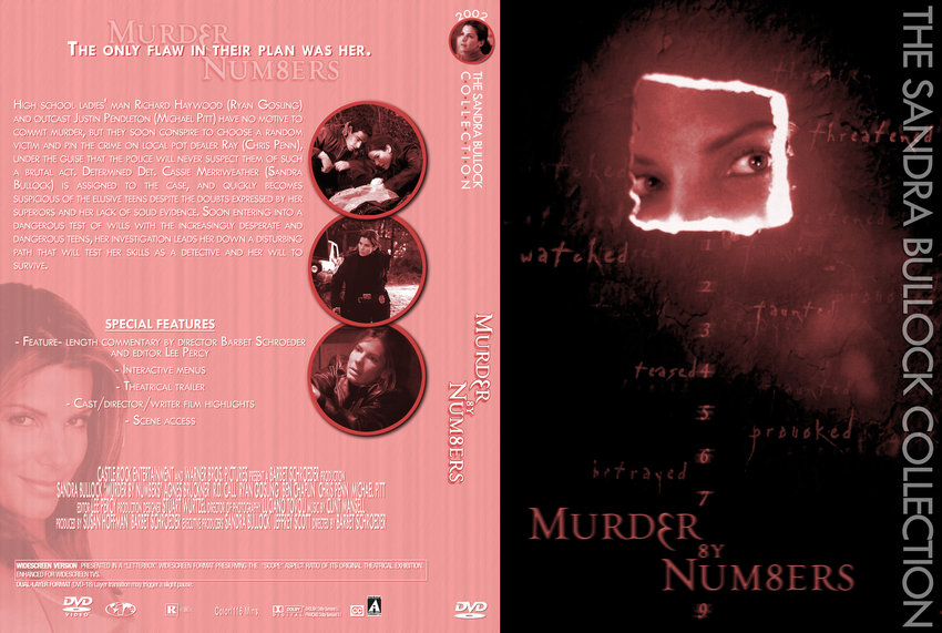 Murder By Numbers The Sandra Bullock Collection Movie Dvd Custom Covers Murder By Numbers 