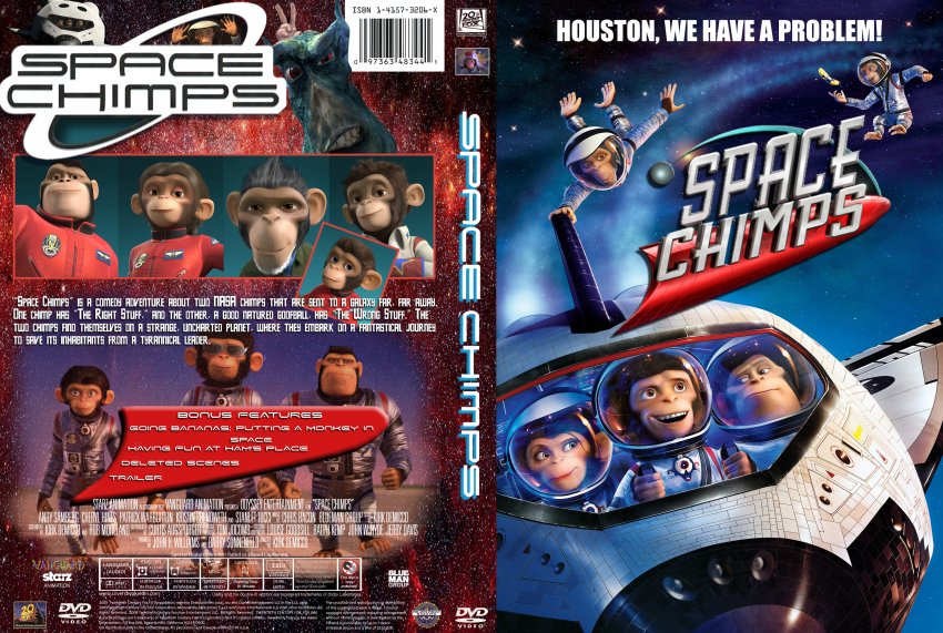 space chimps dvd covers