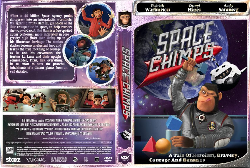 space chimps dvd bulk
