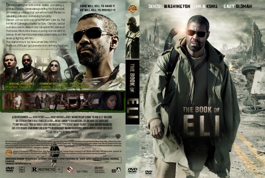 The Book Of Eli - Movie DVD Custom Covers - The Book Of Eli - English ...