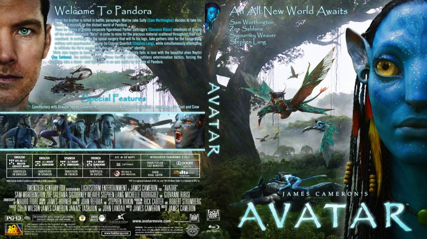 Avatar Dvd Cover Art