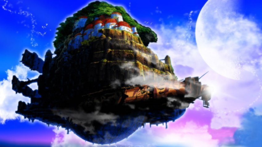 Castle in the Sky HTPC Background