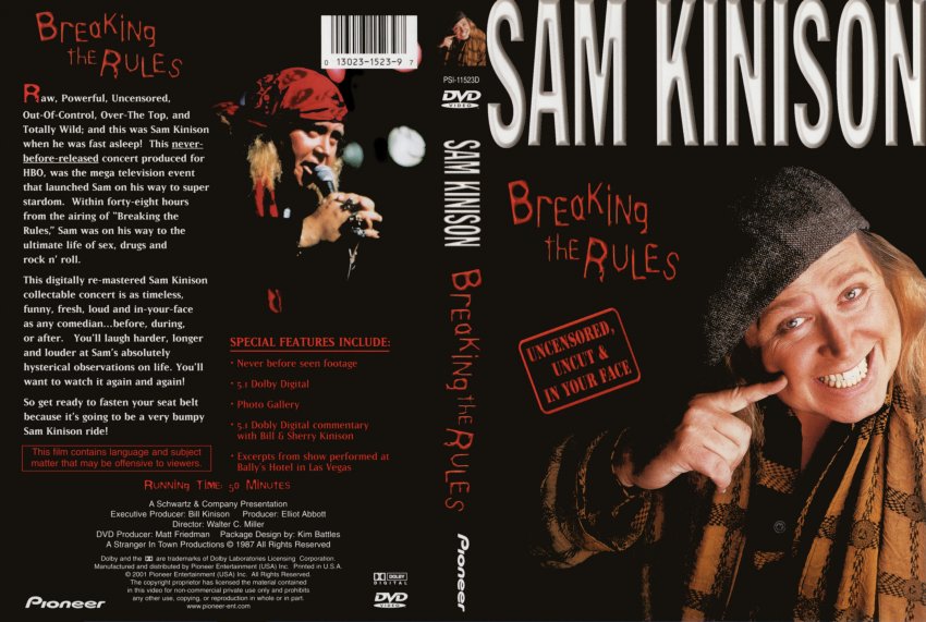 sam kinison breaking the rules release date