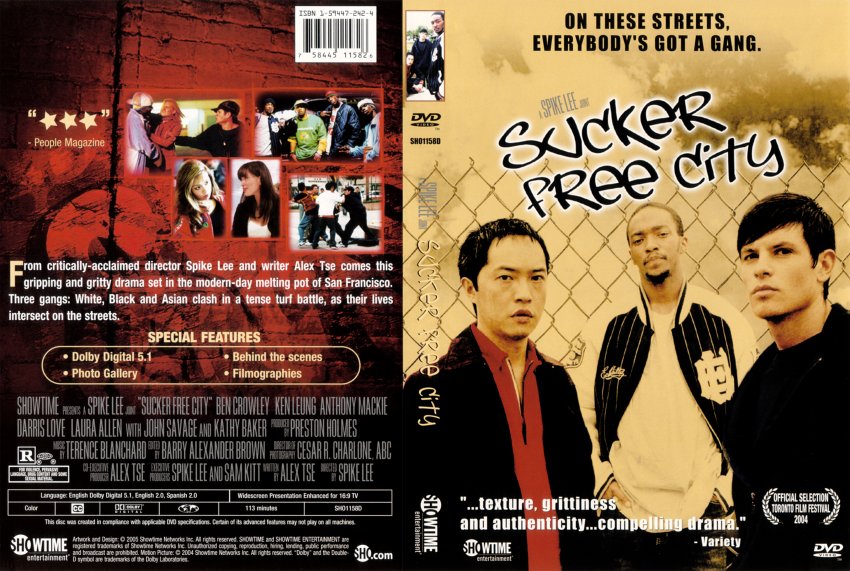 Sucker Free City - Movie DVD Scanned Covers - 1560Sucker Free City