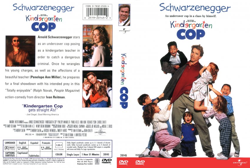 Kindergarten cop - Movie DVD Scanned Covers - 211kindergartencop hires ...