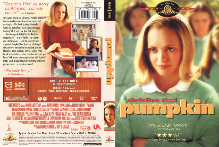 Pumpkin Movie Dvd Scanned Covers 211pumpkin Scan Hires Dvd Covers