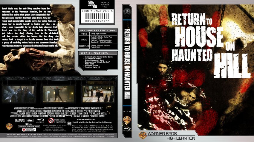 house on haunted hill blu ray
